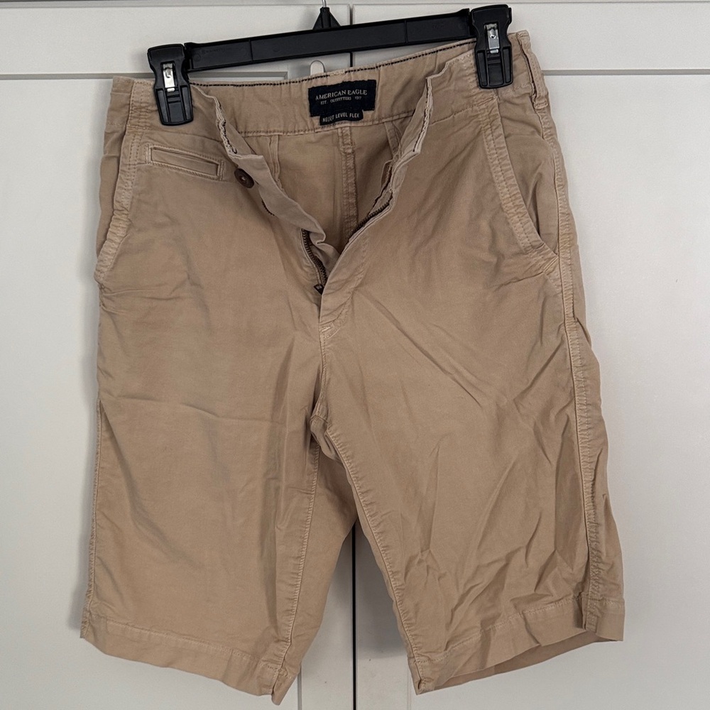 American Eagle Outfitters Men's Khaki Shorts